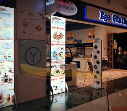 Ayaklı Fiyat Listesi Menuboard Ledbox