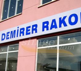 Alüminyum Dekupe Tabela