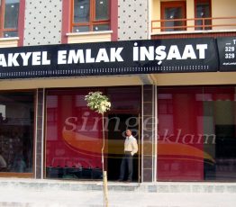 Alüminyum Dekupe Tabela