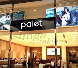 Led Aydınlatmalı Alüminyum Tekstil Çerçeve