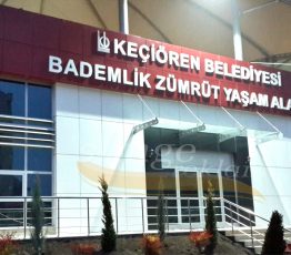 Alüminyum Kutu Harf Tabela