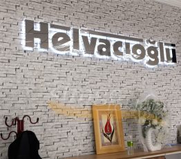 Paslanmaz Kutu Harf Tabela
