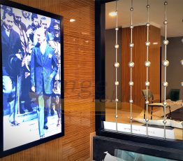 Işıklı Atatürk posteri, Light box