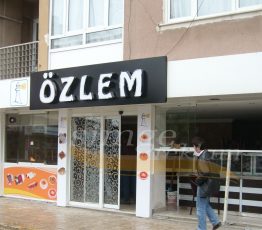 Paslanmaz Kutu Harf Tabela