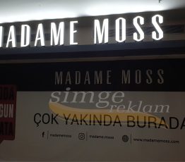 Pleksi Kutu Harf Tabela
