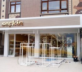 Paslanmaz Kutu Harf Tabela