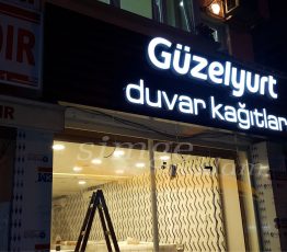 Pleksi Kutu Harf Tabela