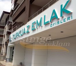 Pleksi Kutu Harf Tabela