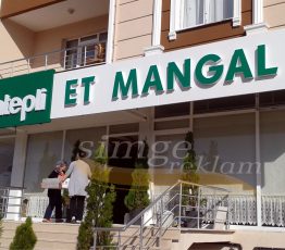 Pleksi Kutu Harf Tabela
