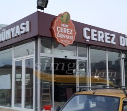 Pleksi Kutu Harf Tabela