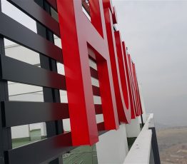 Işıklı Çatı Tabelası